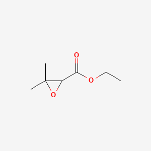 molecular formula C7H12O3 B1619972 Ethyl 3,3-dimethyloxirane-2-carboxylate CAS No. 5369-63-1