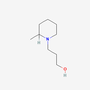 1-Piperidinepropanol, 2-methyl-