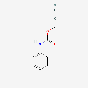 molecular formula C11H11NO2 B1619992 Prop-2-yn-1-yl p-tolylcarbamate CAS No. 25216-04-0
