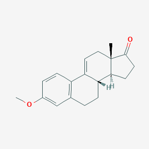 molecular formula C19H22O2 B162000 Estra-1,3,5(10),9(11)-tetraen-17-one, 3-methoxy- CAS No. 1670-49-1
