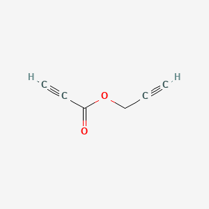 molecular formula C6H4O2 B1620010 Propiolic acid, 2-propynyl ester CAS No. 4383-39-5