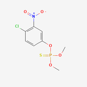 molecular formula C8H9ClNO5PS B1620013 Phosnichlor CAS No. 5826-76-6