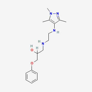 molecular formula C17H26N4O2 B1620014 Dalbraminol CAS No. 81528-80-5