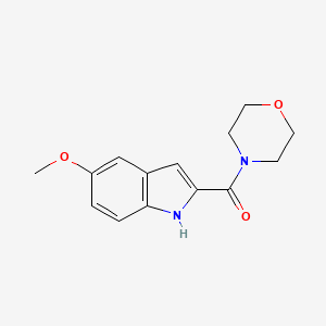 4-((5-Methoxyindol-2-yl)carbonyl)morpholine