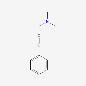 molecular formula C11H13N B1620018 N,N-dimethyl-3-phenylprop-2-yn-1-amine CAS No. 2568-65-2