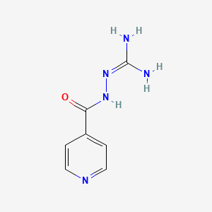 N-(diaminomethylideneamino)pyridine-4-carboxamide