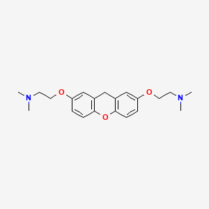 Ethylamine, 2,2'-(9H-xanthene-2,7-diylbis(oxy))bis(N,N-dimethyl-