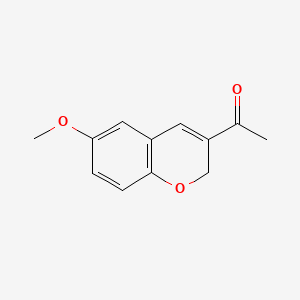 2H-1-Benzopyran, 3-acetyl-6-methoxy-