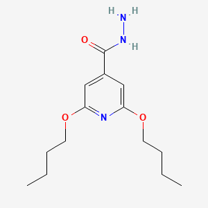 2,6-Dibutoxyisonicotinic acid hydrazide