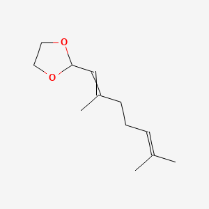 1,3-Dioxolane, 2-(2,6-dimethyl-1,5-heptadienyl)-
