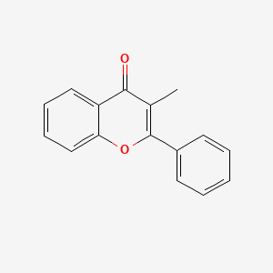 4H-1-Benzopyran-4-one, 3-methyl-2-phenyl-(9CI)