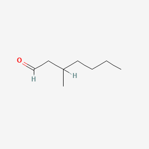 molecular formula C8H16O B1620058 3-Methylheptanal CAS No. 27608-03-3