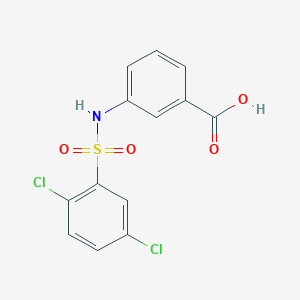3-(2,5-Dichloro-benzenesulfonylamino)-benzoic acid