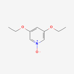 Pyridine, 3,5-diethoxy-, 1-oxide