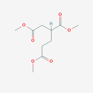 molecular formula C10H16O6 B1620066 Trimethyl butane-1,2,4-tricarboxylate CAS No. 4339-27-9