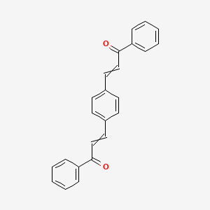 2-Propen-1-one, 3,3'-(1,4-phenylene)bis[1-phenyl-