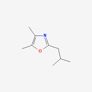 B1620075 2-Isobutyl-4,5-dimethyloxazole CAS No. 26131-91-9