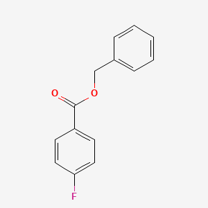 molecular formula C14H11FO2 B1620080 Benzyl 4-fluorobenzoate CAS No. 59986-44-6