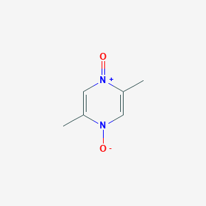 molecular formula C6H8N2O2 B1620087 2,5-Dimethylpyrazine 1,4-dioxide CAS No. 6890-38-6