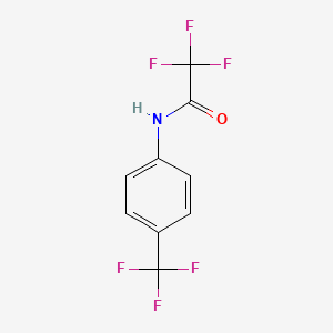 molecular formula C9H5F6NO B1620088 Acetanilide, 2,2,2-trifluoro-4'-(trifluoromethyl)- CAS No. 67319-83-9