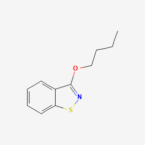 molecular formula C11H13NOS B1620091 3-Butoxy-1,2-benzisothiazole CAS No. 40991-40-0