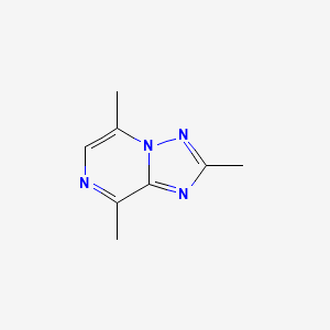 2,5,8-Trimethyl-[1,2,4]triazolo[1,5-a]pyrazine