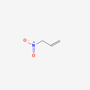 molecular formula C3H5NO2 B1620108 3-nitroprop-1-ene CAS No. 625-46-7