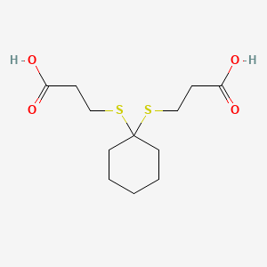 Cyclohexane-1,1-bis(3-thiopropionic acid)