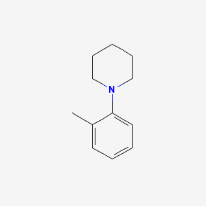 molecular formula C12H17N B1620115 1-(2-Methylphenyl)-Piperidine CAS No. 7250-70-6