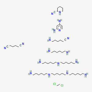 molecular formula C61H128Cl2N18 B1620117 Santofloc C CAS No. 68784-98-5