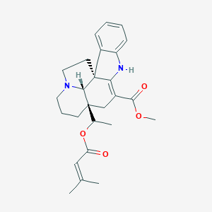 molecular formula C26H32N2O4 B162013 Echitovenidine CAS No. 7222-35-7