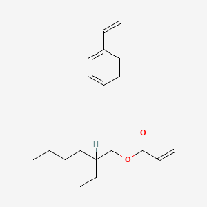 2-Propenoic acid, 2-ethylhexyl ester, polymer with ethenylbenzene