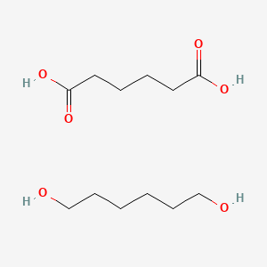 molecular formula C12H24O6 B1620139 Poly(1 6-hexamethylene adipate) averag& CAS No. 25212-06-0