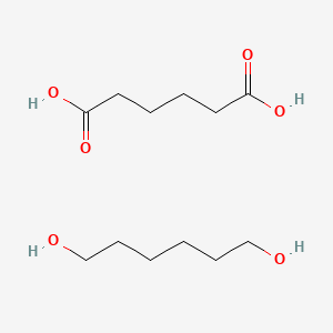 molecular formula C12H24O6 B1620139 Hexanedioic acid, polymer with 1,6-hexanediol CAS No. 25212-06-0