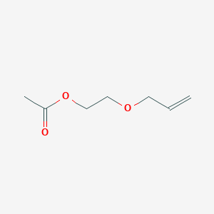 molecular formula C7H12O3 B1620140 Ethanol, 2-allyloxy, acetate CAS No. 27252-87-5