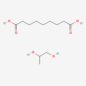 molecular formula C12H24O6 B1620143 Nonanedioic acid;propane-1,2-diol CAS No. 29408-67-1