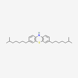 molecular formula C28H41NS B1620144 10H-Phenothiazine, 3,7-diisooctyl- CAS No. 28452-78-0