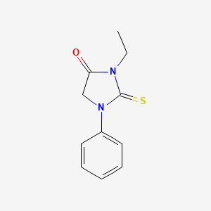 4-Imidazolidinone, 3-ethyl-1-phenyl-2-thioxo-
