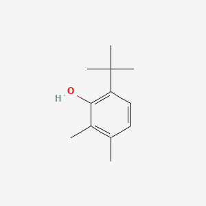 molecular formula C12H18O B1620158 6-tert-butyl-2,3-dimethylphenol CAS No. 46170-85-8