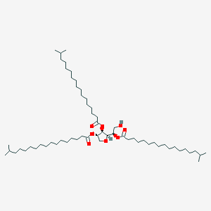 molecular formula C60H114O8 B1620160 Sorbitan, triisooctadecanoate CAS No. 54392-27-7