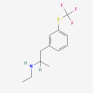 molecular formula C12H16F3NS B1620163 Tiflorex CAS No. 53993-67-2