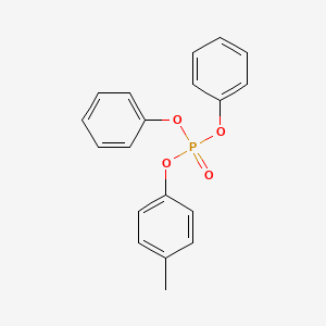 molecular formula C19H17O4P B1620170 Diphenyl p-tolyl phosphate CAS No. 78-31-9