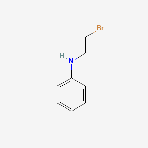 molecular formula C8H10BrN B1620179 N-(2-Bromoethyl)aniline CAS No. 699-11-6