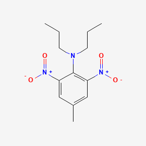 molecular formula C13H19N3O4 B1620180 Dipropalin CAS No. 1918-08-7