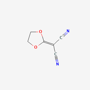 B1620198 1,3-Dioxolane, 2-dicyanomethylene- CAS No. 5694-65-5
