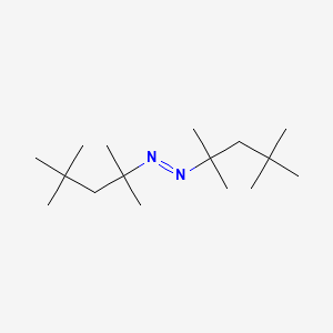 molecular formula C16H34N2 B1620214 AZO-TERT-OCTANE CAS No. 39198-34-0