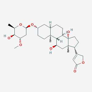 molecular formula C30H46O8 B162023 Sarmentocymarin CAS No. 98633-61-5
