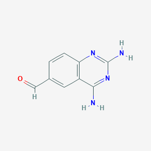 2,4-Diaminoquinazoline-6-carbaldehyde