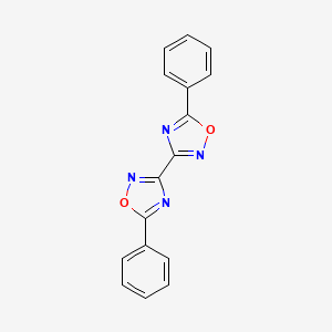 5-Phenyl-3-(5-phenyl-1,2,4-oxadiazol-3-yl)-1,2,4-oxadiazole