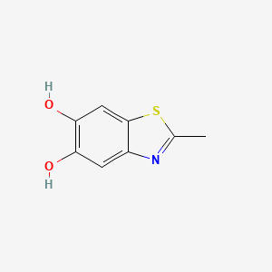 2-Methyl-1,3-benzothiazole-5,6-diol